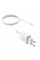 Набір СЗУ 110-240V HOCO C81A 1xUSB+ кабель Micro, 2.1A, кабель 1м, White, Blister