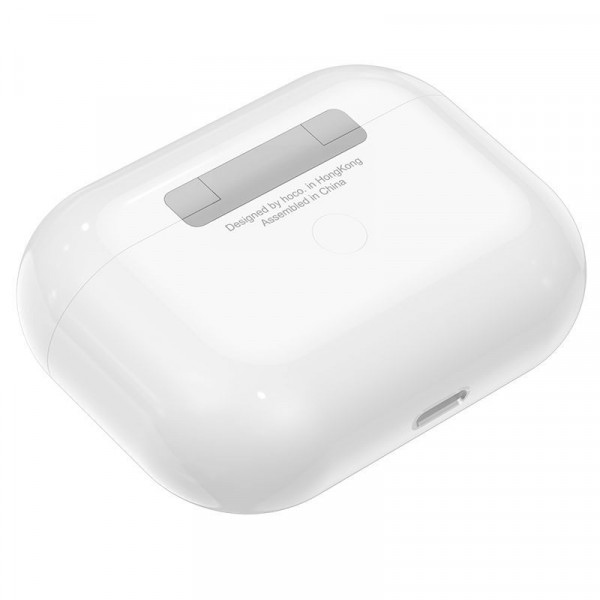 Навушники Bluetooth HOCO EW05 Plus, TWS Bluetooth 5.1, з мікрофоном, вакуумні, White, Кейс
