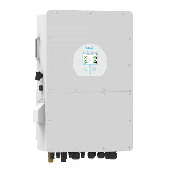 Гібридний інвертор (hybrid) Deye SUN-30K-SG02HP3-EU-AM3 30KW, EU,30кВт, трифазний (MPPT 150-850/75A/АКБ 160-700V)Parallel