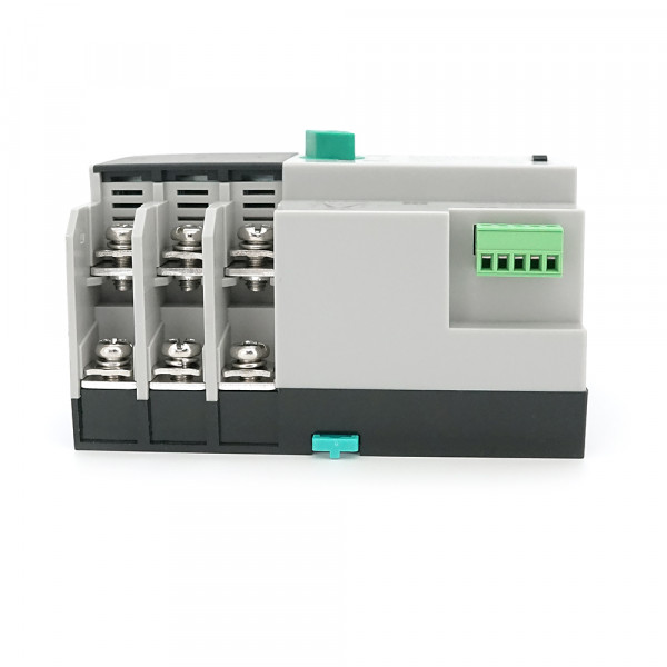 Автомат введення резерву (АВР) триполюсний OSGQ8-125/3P PV, 230V/125A на DIN-рейку для сонячних систем