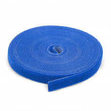 Стяжки на липучці ширина 20мм, рулон 45м, сині, ціна за рулон