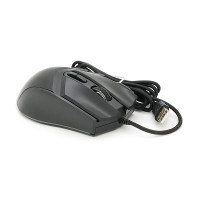 Миша провідна JEDEL GM800, 8 кнопок, 1200/1800/2400/3600/4800/7200DPI, кабель 1,5 м. RGB підсвічування. 128х77х40мм. Black. Box