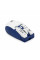 Миша бездротова JEDEL WD149, 1200/2400/3200DPI, 2.4 GHz+Bluetooth 5.0, 3.7V 500mAh, Type-C заряджання. 112x60x40 мм. White/Blue. Box