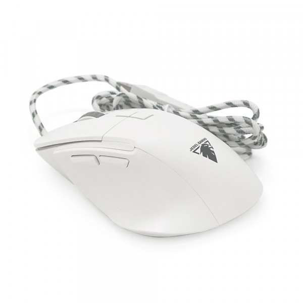 Миша провідна JEDEL CP102, 1200/1800/2400/3600DPI, кабель 1,5 м. 127x83x63 мм. 135 гр. White. Box