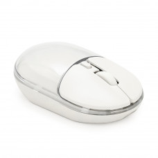 Миша бездротова JEDEL WD142, 800/1200/1600DPI, 2.4 GHz+Bluetooth 5.0, 3.7V 300mAh, Type-C заряджання. 105x59x34 мм. White. Box