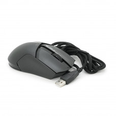 Миша провідна JEDEL GM1401, 7 кнопок, 1000/2000/3200/5600/7600/12400DPI, кабель 1,5 м. RGB підсвічування. Black. Box