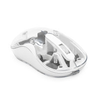 Миша бездротова JEDEL WD141T-W, 1200, 2.4 GHz+Bluetooth 5.0, 3.7V 300mAh, Type-C заряджання. 109x60x32 мм. 69 р. Transparent-White, Box