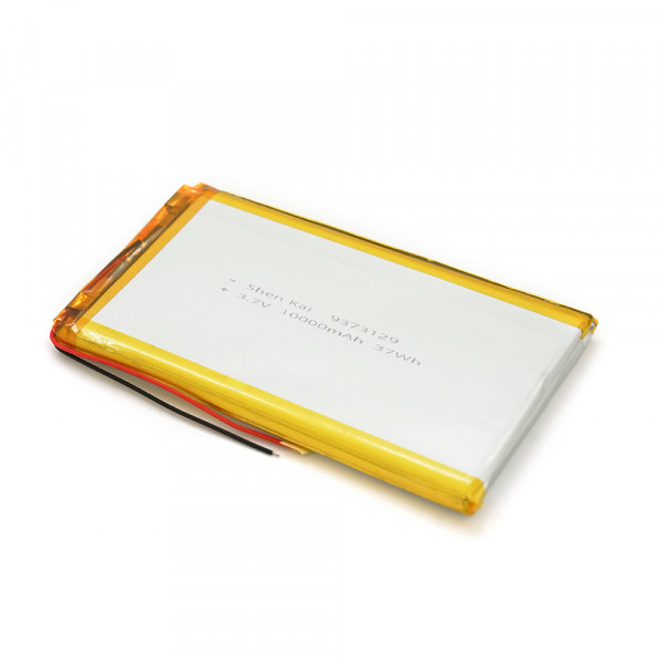 Літій-полімерний акумулятор 9,3 * 73 * 129mm (Li-ion 3.7В 10000мА · год)