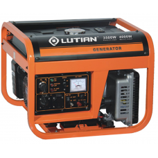 Генератор інверторний БЕНЗИНОВИЙ LUTIAN LT4500EI, 4,5KVA (3.5kW), однофазний, мотор LT170-F1 4-тактний, 1-циліндровий OHV, 220V, 50Hz, об'єм 15л, 5x5, електростартер (без АКБ), 580x570x450 мм, 45кг