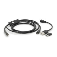 2 в 1 MicroUSB/PC HD ендоскоп, міні камера 7.0 мм, м'який провод, 1,5м