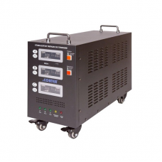 Стабілізатор напруги Conter MSER-15KVA/12KW- 400V-V2 трифазний, сервопривід, монтажу підлоги, LED дисплей, діапазон 225-450V, AC400±3%, колодка, 416x219x352 mm, 33.8kg