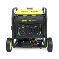 Генератор інверторний БЕНЗИНОВИЙ GENPOWER GBG 40IE 3.2kW (4kVA), однофазний, 230V, 50Hz, DC12V. об'єм 10.0л. витрата 0,374 Lt/kWtt, стартер (без АКБ), 530 * 440 * 540mm.31kg.