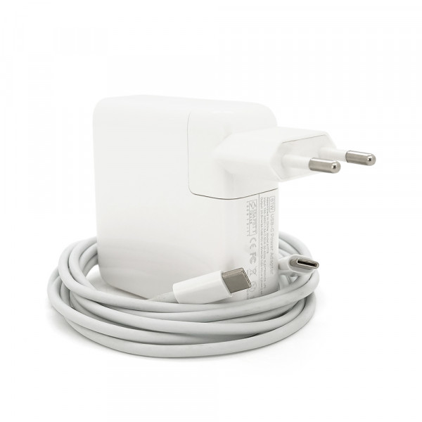 Блок живлення MERLION для ноутбука Apple MacBook USB-C 20.3V 3A (61 Вт)