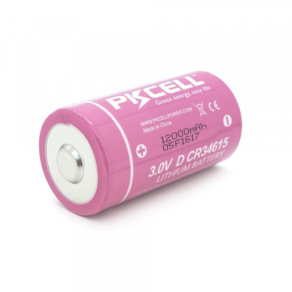 Батарейка літієва PKCELL CR34615, 3.0V 12000mah, OEM