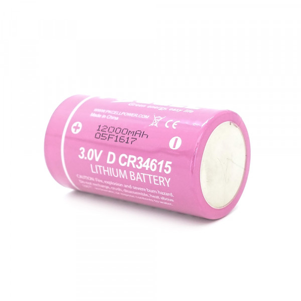 Батарейка літієва PKCELL CR34615, 3.0V 12000mah, OEM
