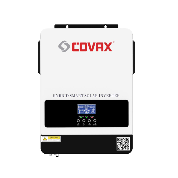 Гібридний інвертор COVAX CV-PS-3200-24V, 3200VA\3000W, 24V, ток заряда 0-60A, 170-280V, MPPT (80А, 55-450 Vdc), 405*286*98mm. 4.5kg