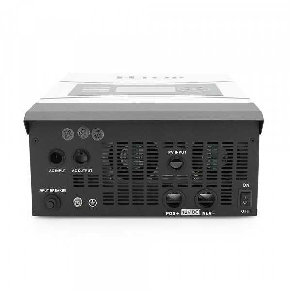 Гібридний інвертор NTOP NTP1000-12, 1000W, 12V, струм заряду  0-70A, 160-275V, MPPT-контролер (50А, 80 Vdc)
