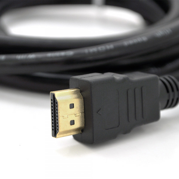 Кабель Premium Ritar PL-HD94 HDMI-HDMI Ultra HD 1080P, 2.0m, v1,4, OD-7.3mm, з фільтром, круглий Black, конектор Gold, Пакет, Q120