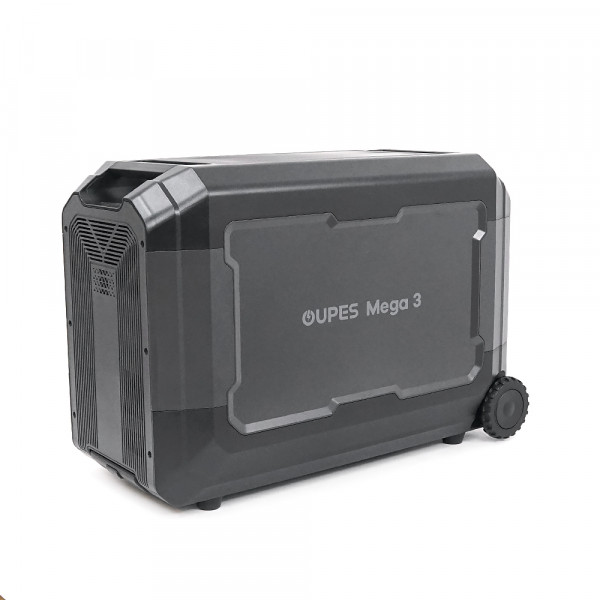 Портативний джерело живлення OUPES S3+S2, LiFePO4, 3600W, PEAK 7000W, 5120Wh, 3500 циклів, MPPT 2100 Вт, 5xAC190-250 В 16 А, 4xUSB-A -18 Вт, 2xUSB-C - 100 Вт, Anderson 12 В 30 А, IP21, 642*305*438 мм, 37,8 кг