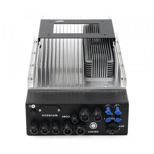 Гібридний інвертор  (hybrid) BLACK Deye SUN-5K-SG03LP1-EU WI-FI, 5кВт, однофазный, (МРРТ 125-425/ 120А/ DC48В )Parallel