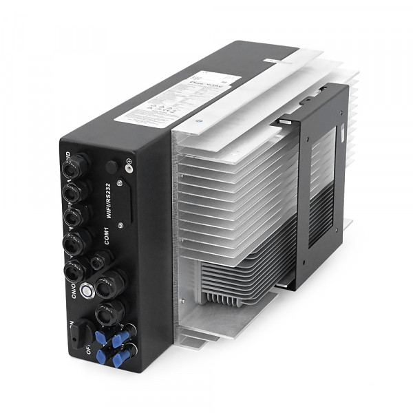 Гібридний інвертор  (hybrid) BLACK Deye SUN-5K-SG03LP1-EU WI-FI, 5кВт, однофазный, (МРРТ 125-425/ 120А/ DC48В )Parallel