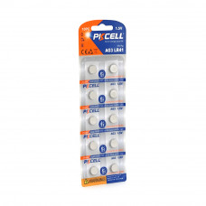 Батарейка лужна PKCELL 1.5V AG3, 10 штук в блістері ціна за блістер, Q