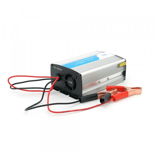 Універсальне ЗУ для акумулятора BPC 24V 10A (AGM, GEL), AC220V, DC14,5, Струм заряду 24V/10A, LCD, крокодили