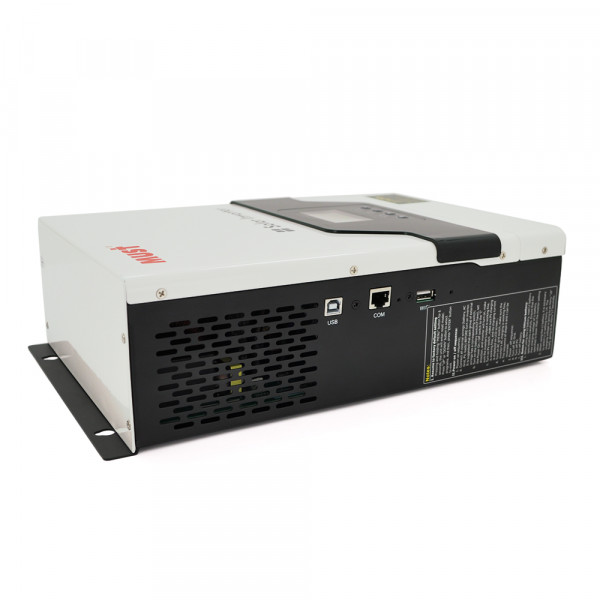 Гiбрiдний ДБЖ  MUST PV18-1012VPM II, 1000W, 12V, ток заряда 10/20A, 160-275V, MPPT (45А, 105 Vdc)