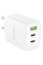 СЗУ BOROFONE BN32, 2xUSB-C+1xUSB-A, PD65W+QC3.0, White, Box