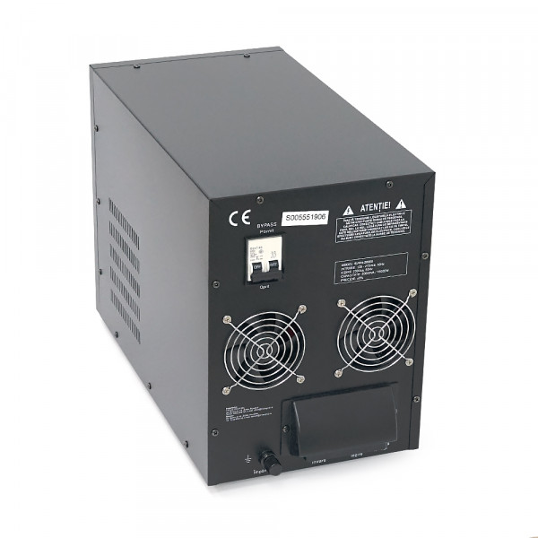 Стабилизатор напряжения Conter HIBRID 20000 VA-V2/15000W однофазный, сервопривод, напольного монтажа, LED дисплей, диапазон130-260V, AC230±3%, клемная колодка, 220x335x230mm, 19.1kg
