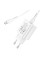 Набір СЗУ HOCO N22+кабель Type-C/Type-C, 1xUSB-C, PD25W, White, Box
