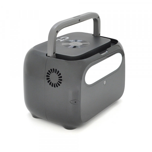Power station CTOLITY AP400  APP Control, 400W, 345Wh LiFePO4, MPPT 150W max, DC12V-5A, 2хAC 220, 3xUSB-18W, 1хUSB-C(22W), wireless 15W, Fast charge 60min, 177×205×177mm, 5kg