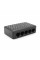 5ти портовий Ethernet комутатор ONV-H1005ES у чорному корпусі, 5*100Мб портів, 5В 1Ач, 87.7×55×23.9 мм