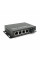 4х портовий медіаконвертор ONV-0110S-SCX-S4-A, 4*100М RJ45 + 1*SC порт (1310/1550nm, 20km)