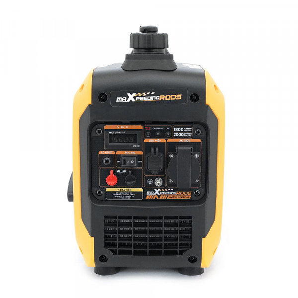Генератор інверторний БЕНЗИНОВИЙ MXR2350 (2 kW), однофазний, 220V, 50Hz, об'єм бака 2.4л, ручний запуск