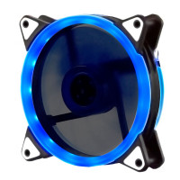 Кулер корпусний 12025 DC sleeve fan 4pin - 120 * 120 * 25мм, 12V, 1100об / хв, Blue, двосторонній