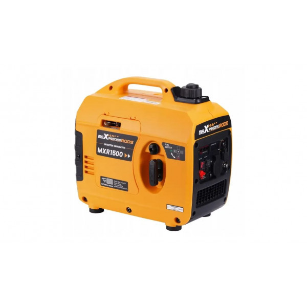 Генератор інверторний Бензиновий MXR1500 (1 kW), однофазний, 220V, 50Hz, об'єм бака 2,4л, ручний запуск