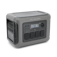 Power station ALLPOWERS R1500 LITE APP Control, Wi-Fi, Bluetooth, 1600W, 1056Wh LiFePO4 3500Cycles, MPPT 650w max, CAR port, DC12/24V, 4хAC 220V, 2xUSB-TYPE-C 100W, 2xUSB-A 18W, XT60, wireless 2*30W, Fast charge 60min, 413×312×265mm, 16,7kg