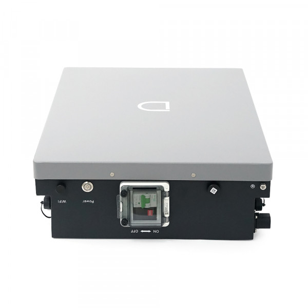 Акумуляторна батарея LiFePO4 Dyness Power Haus, 51.2V/100Аh (5,12kWh), BMS75A, Wi-Fi, CAN/RS485, Aerosol Fire, Heating, 8000Cycles, 50parallel, IP66, 450х165х640mm, 54,4kg