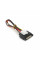 Перехідник живлення SATA=>4pin(малий), 0.2m, Пакет
