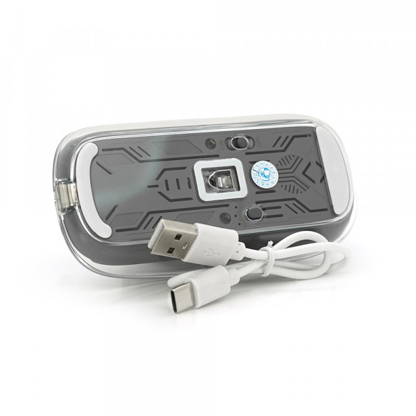Миша бездротова iMICE T-100, 5 кнопок, 800/1200/1600 DPI, 2.4Ghz, Bluetooth, 10м, Windows XP/Vista/Win7/8/10 Mac OS X, Rechargable, Mixcolor, BOX
