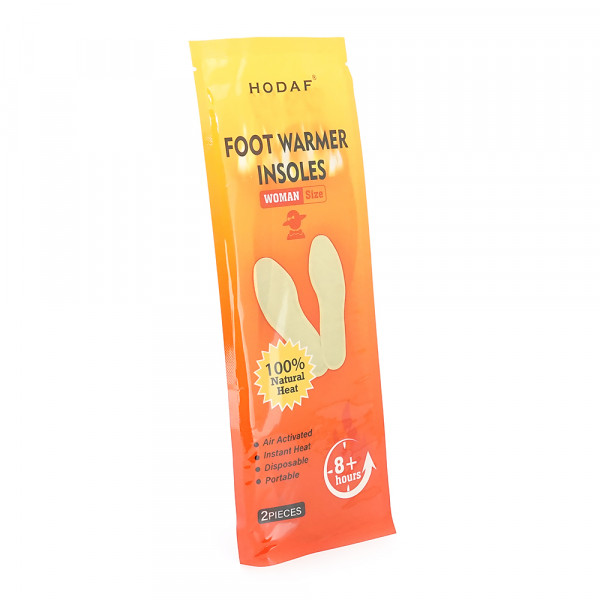 Хімічна грілка для ніг Foot Warmer Insoles, до 8 годин тепла, 250х86мм, 2 шт. в упаковці