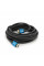 Кабель Merlion HDMI-HDMI 4Kx2K Ultra HD, 5.0m, v2,0, круглий Black, коннектор Blue, Blister-box, Q50