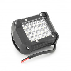 Фара протитуманна світлодіодна RTS-72W, 12-24V, 72W, 6000K, 7200Lm, IP67, 120x80x90mm, Black