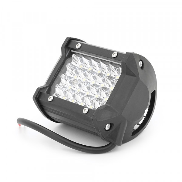 Фара протитуманна світлодіодна RTS-72W, 12-24V, 72W, 6000K, 7200Lm, IP67, 120x80x90mm, Black