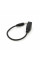 Перехідник USB2.0(F)=> Jack 3.5(M) Stereo, 0,3м, Black, OEM