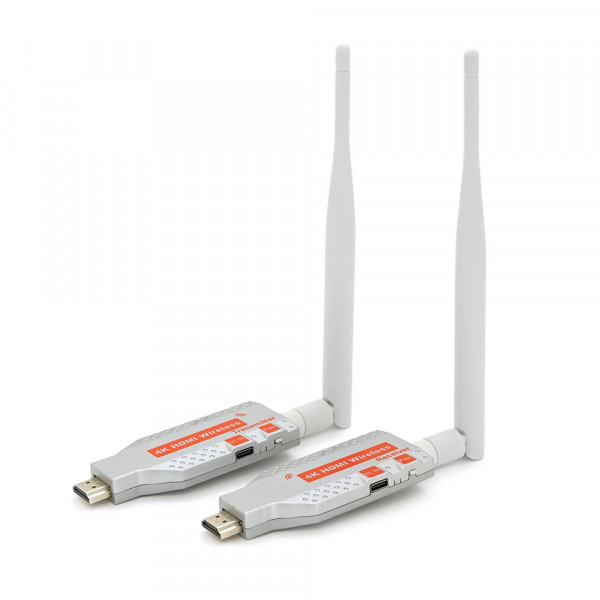 Одиноканальний активний подовжувач сигналу HDMI за допомогою Wi -Fi 4K100. Діапазон передач: до 100 метрів, 4К