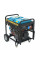 Дизельний генератор FULL FDK10000LE3, трехфазный 230/380V, 50Hz, 9.4kVA/7.5kW, бак 12,5 л, витрата 2 л/год, ручний/стартер (без АКБ), 700х510х620 мм, 124 кг