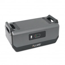 Додаткова батарея ALLWEI B200PRO (ємність 2048 Вт·ч), LiFePO4, потужність 2400 Вт, для зарядної станції SGR-PPS2400-2PRO, 480x255x240 мм, 18.6 кг