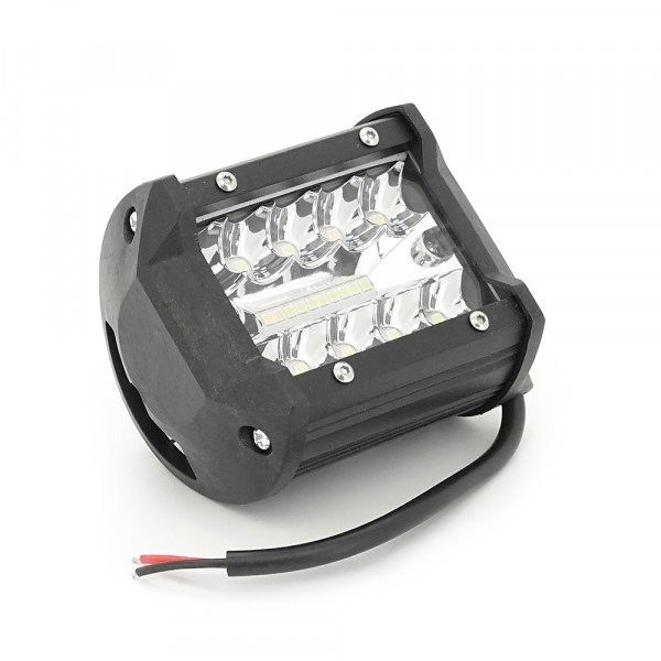 Фара протитуманна світлодіодна RTS-60W, 12-24V, 60W, 6500K, 6000Lm, IP67, 95x60x114mm, Black